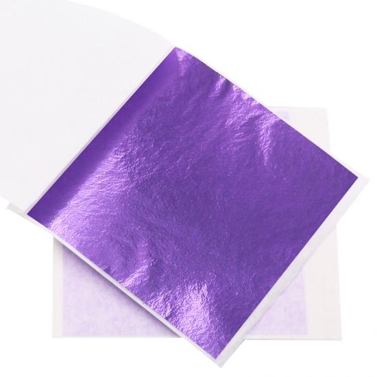 Leaf potal foil | Purple | 8×8.5cm