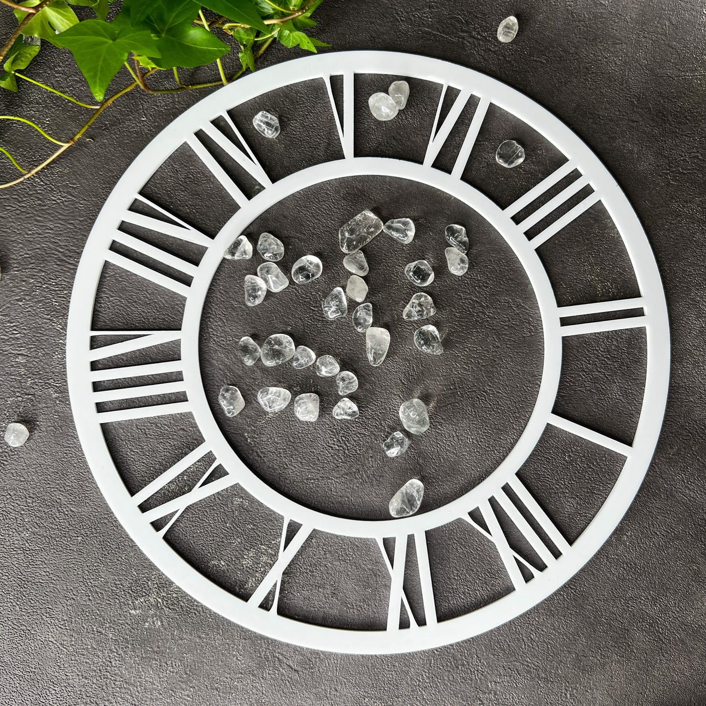 CLOCK DIAL I D30CM I WHITE