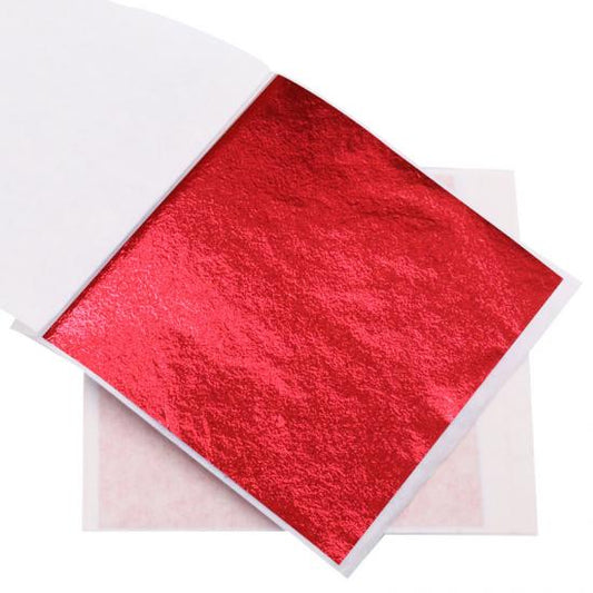 Leaf potal foil | Red | 8×8.5cm